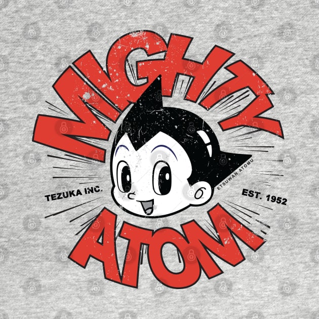 MIGHTY ATOM - Vintage Astro Boy Est. 1952 | Radial Design by SALENTOmadness